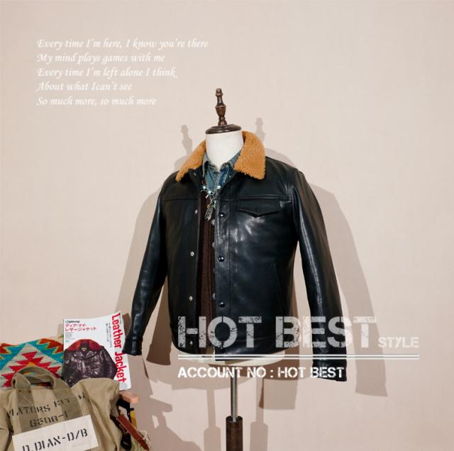 1.3mm カウハイド TYPE G-1 フライトジャケット 裏ムートンボア ボマー ボンバー  レザー 羊毛 牛革