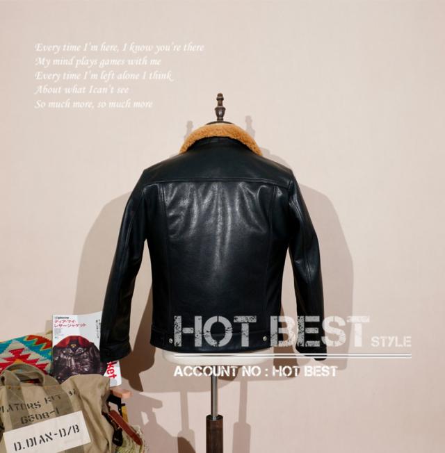 1.3mm カウハイド TYPE G-1 フライトジャケット 裏ムートンボア ボマー ボンバー  レザー 羊毛 牛革