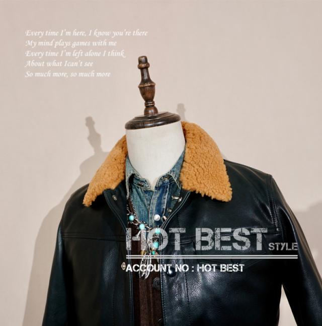 1.3mm カウハイド TYPE G-1 フライトジャケット 裏ムートンボア ボマー ボンバー  レザー 羊毛 牛革