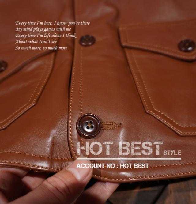 1.2mm カウハイド 本革 メンズ レザーベスト 本革ベスト 皮ベスト ジレ レザージャケット 牛革