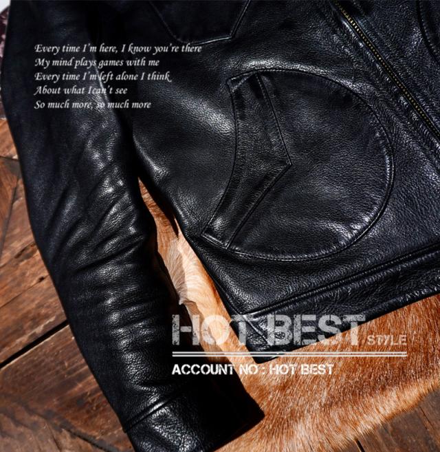 1.5mm カウハイド 復刻30年代スタイル ウォッシュ加工 ヴィンテージ メンズ 革ジャン シングルライダース レザージャケット トスカーナ植物鞣し革 牛革