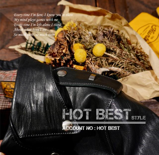 1.3mm 黒芯カウハイド 50年代 ダブルライダース レザージャケット Dポケット タンニンなめし ピグメント J-24タイプ 牛革