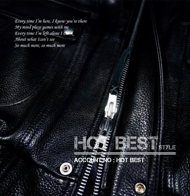 最高峰 1.5mm カウハイド 襟付き スポーツジャケット メンズ 革ジャン ボマーボンバー ライダース イタリアンレザー 牛革