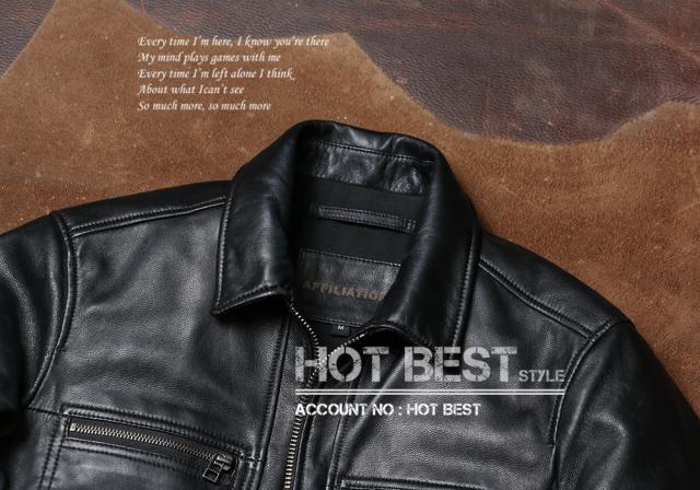 1.0mm ゴートスキン 襟付き スポーツジャケット メンズ 革ジャン ボマーボンバー ライダース イタリアンレザー 山羊革