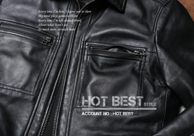 1.0mm ゴートスキン 襟付き スポーツジャケット メンズ 革ジャン ボマーボンバー ライダース イタリアンレザー 山羊革