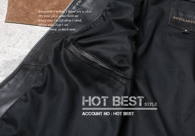 1.0mm ゴートスキン 襟付き スポーツジャケット メンズ 革ジャン ボマーボンバー ライダース イタリアンレザー 山羊革