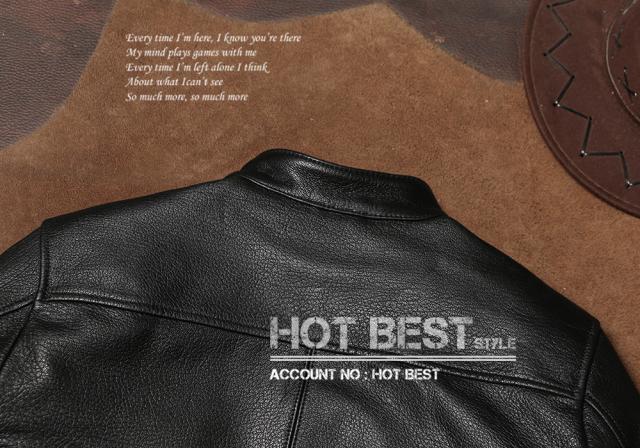 1.0mm ゴートスキン 復刻30年代スタイル メンズ 革ジャン シングルライダース レザージャケット 山羊革