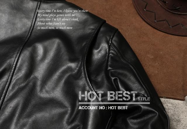 1.0mm ゴートスキン メンズ USAAF TYPE MA-1 フライトジャケット 革ジャン ボマーボンバー レザー 山羊革