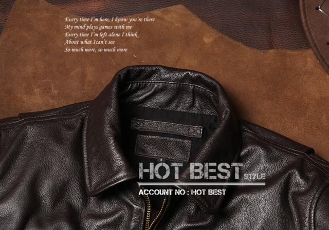 1.0mm カウハイド CWU 45P ミリタリー US フライトジャケット メンズ 革ジャンMA-1 軽量 イタリアンレザー 牛革