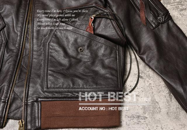 1.0mm カウハイド CWU 45P ミリタリー US フライトジャケット メンズ 革ジャンMA-1 軽量 イタリアンレザー 牛革