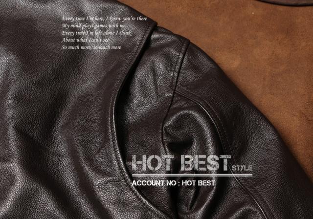 1.0mm カウハイド CWU 45P ミリタリー US フライトジャケット メンズ 革ジャンMA-1 軽量 イタリアンレザー 牛革