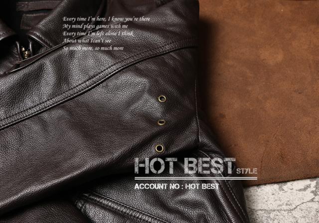 1.0mm カウハイド CWU 45P ミリタリー US フライトジャケット メンズ 革ジャンMA-1 軽量 イタリアンレザー 牛革