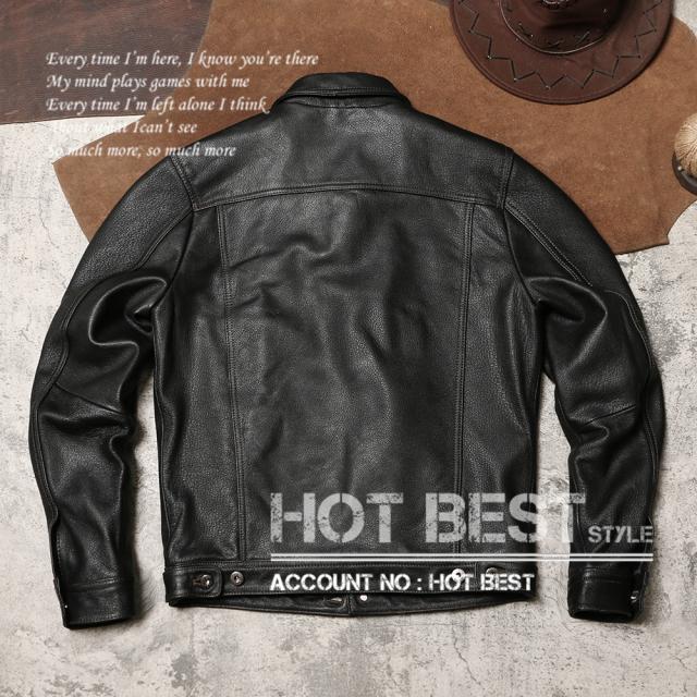 1.0mm ゴートスキン サードタイプ Gジャン ライダース メンズ 革ジャン レザージャケット  557 3rd Type 山羊革