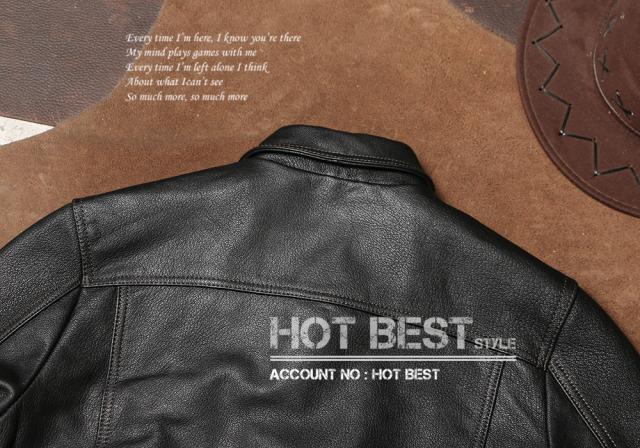 1.0mm ゴートスキン サードタイプ Gジャン ライダース メンズ 革ジャン レザージャケット  557 3rd Type 山羊革