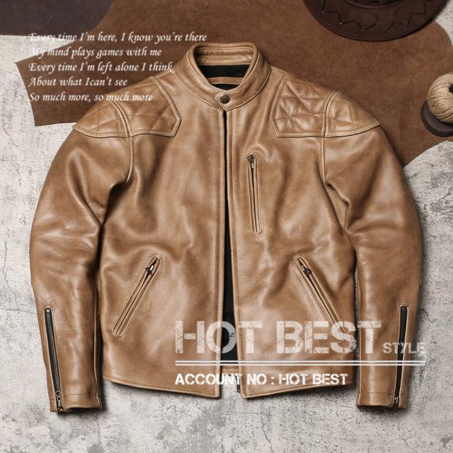 SCHOTT ショット レザージャケット シングルライダース パテッド 牛革