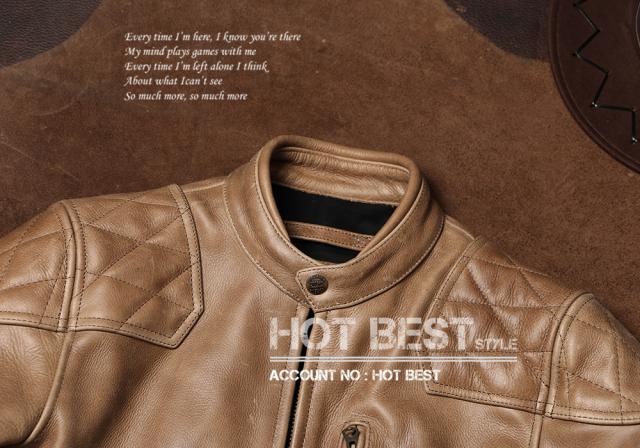 1.2mm カウハイド 50年代 パテッド シングルライダース メンズ 革ジャン レザージャケット PADDED タンニンなめし 牛革