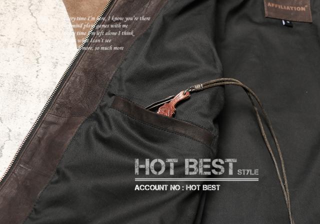 0.8mm ゴートスキン 30年代スタイル シングルライダース メンズ 革ジャン レザージャケット ワックスレザー 山羊革