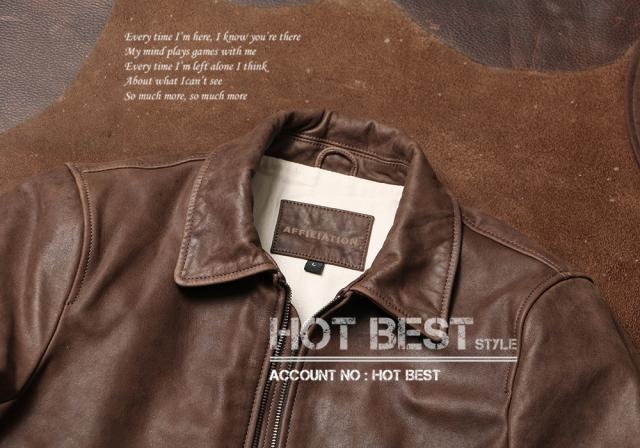 1.2mm カウハイド 復刻30年代 USAF TYPE A-2 デザイナーズ メンズ 革