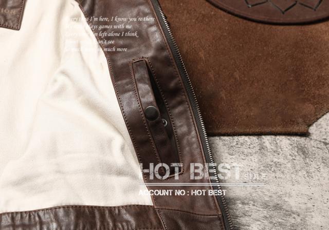 1.2mm カウハイド 復刻30年代 USAF TYPE A-2 デザイナーズ メンズ 革ジャン フライトジャケット タンニンなめし 染料仕上げ 牛革