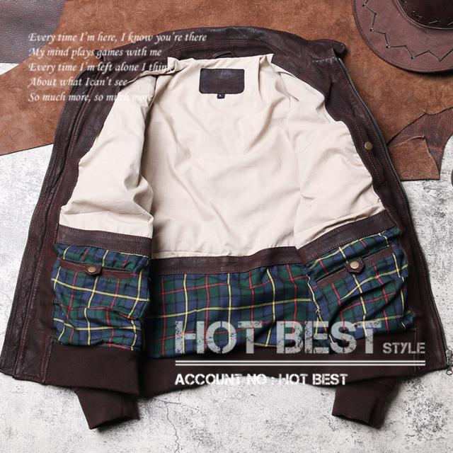 0.9mm ゴートスキン 復刻30年代 USAF TYPE A-2 デザイナーズ メンズ 革ジャン フライトジャケット タンニンなめし 染料仕上げ 山羊革