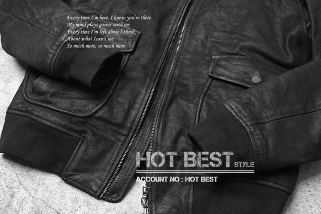 0.9mm ゴートスキン 復刻30年代 USAF TYPE A-2 デザイナーズ メンズ 革ジャン フライトジャケット タンニンなめし 染料仕上げ 山羊革