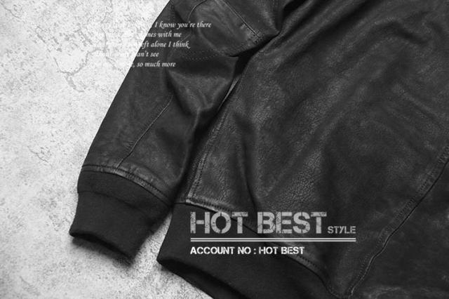 0.9mm ゴートスキン 復刻30年代 USAF TYPE A-2 デザイナーズ メンズ 革ジャン フライトジャケット タンニンなめし 染料仕上げ 山羊革