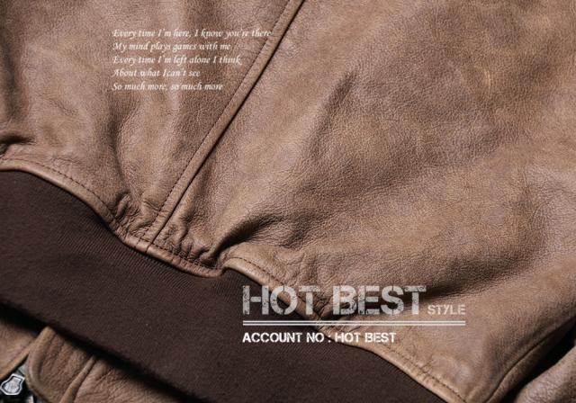 1.2mm カウハイド 復刻30年代 USAF TYPE A-2 デザイナーズ メンズ 革ジャン フライトジャケット タンニンなめし 染料仕上げ 牛革