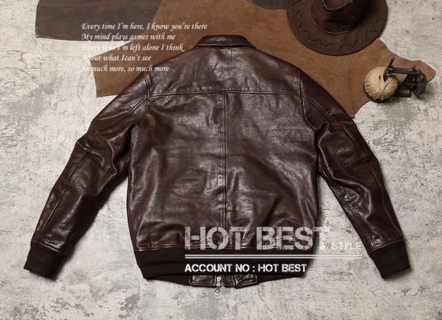 0.9mm ゴートスキン 復刻30年代 USAF TYPE A-2 デザイナーズ メンズ 革