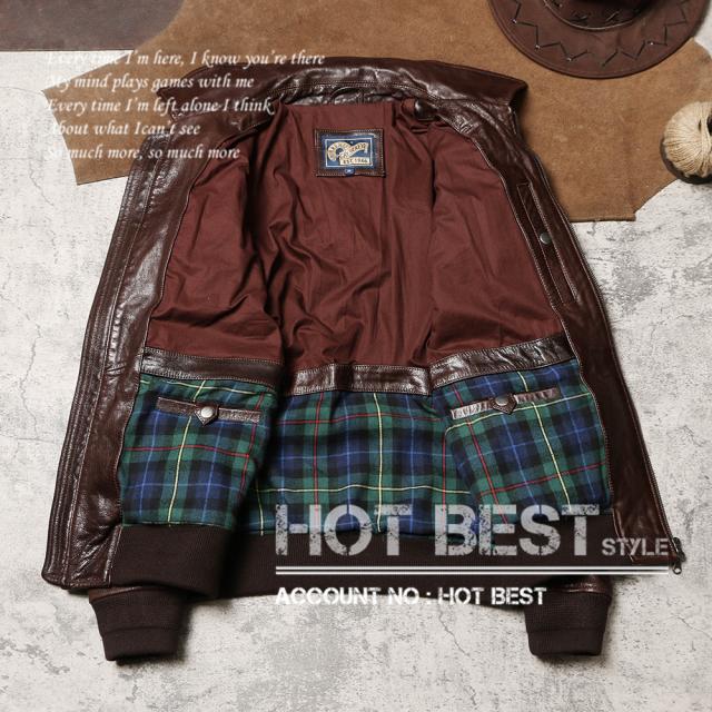 0.9mm ゴートスキン 復刻30年代 USAF TYPE A-2 デザイナーズ メンズ 革