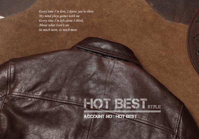 0.9mm ゴートスキン 復刻30年代 USAF TYPE A-2 デザイナーズ メンズ 革