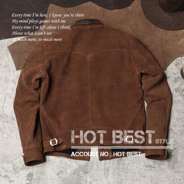 1.2mm カウスエード 復刻20年代 A-1タイプ コサックスポーツジャケット メンズ 革ジャン ボマー ボンバー フライト イタリアンレザー 牛革