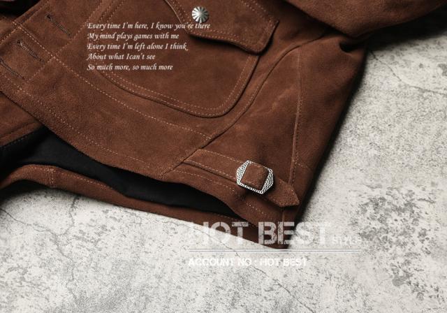 1.2mm カウスエード 復刻20年代 A-1タイプ コサックスポーツジャケット メンズ 革ジャン ボマー ボンバー フライト イタリアンレザー 牛革