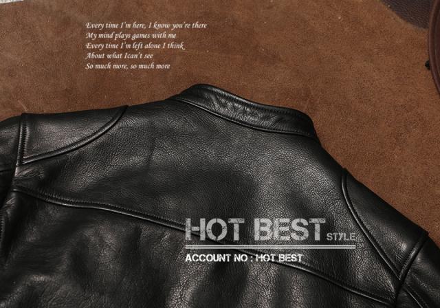 1.2mm カウハイド スタンダードスタイル シングルライダース レザージャケット イタリアンレザー 牛革