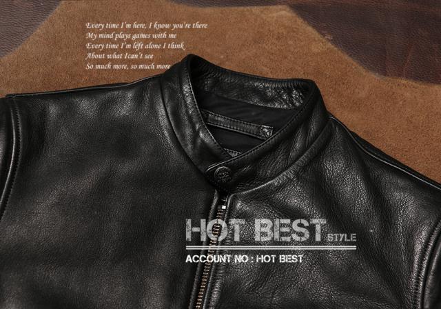 1.2mm カウハイド スタンドカラー シングルライダース メンズ 革ジャン レザージャケット イタリアンレザー 牛革