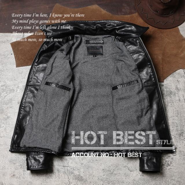 1.2mm カウハイド 復刻40年代 アビエイタースタイル メンズ 革ジャン レザージャケット オイルワックスレザー 牛革