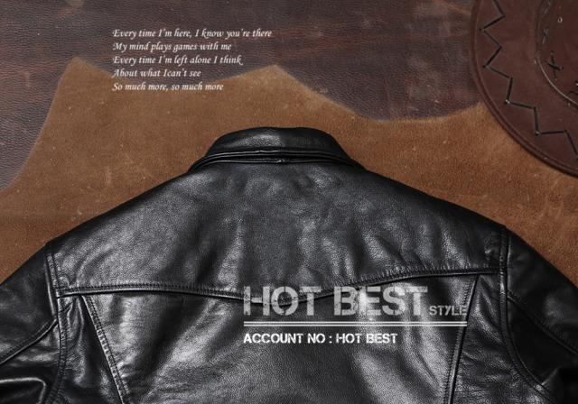 1.2mm カウハイド 復刻40年代 アビエイタースタイル メンズ 革ジャン レザージャケット オイルワックスレザー 牛革