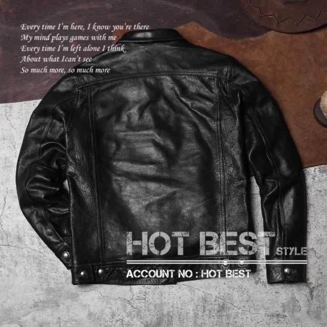 1.0mm ゴートスキン サードタイプ Gジャン ライダース メンズ 革ジャン レザージャケット 557 3rd Type ワックスレザー 山羊革