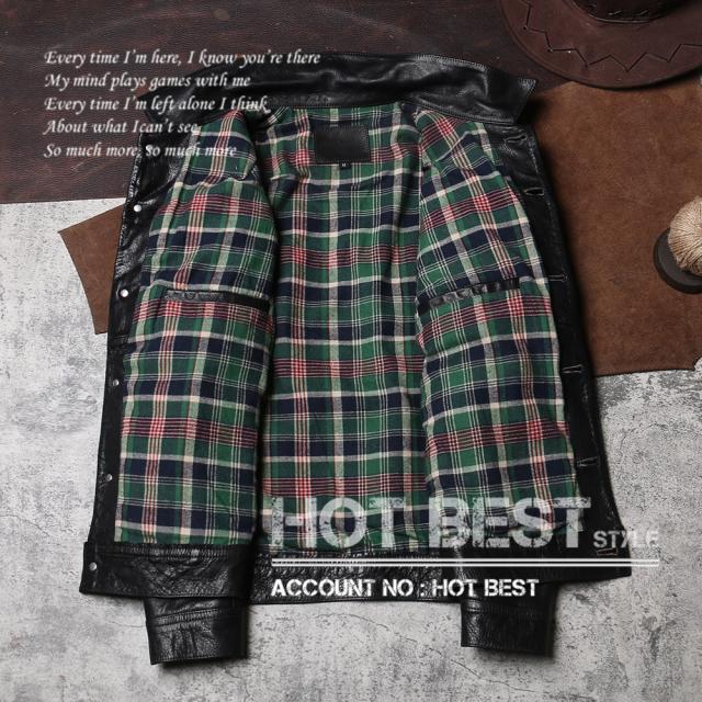 1.0mm ゴートスキン サードタイプ Gジャン ライダース メンズ 革ジャン レザージャケット 557 3rd Type ワックスレザー 山羊革