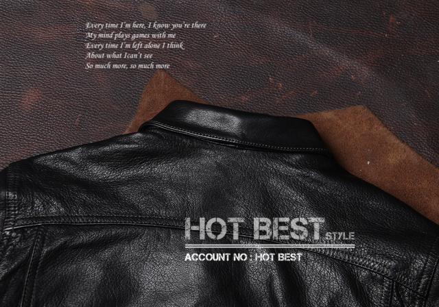 1.0mm ゴートスキン サードタイプ Gジャン ライダース メンズ 革ジャン レザージャケット 557 3rd Type ワックスレザー 山羊革