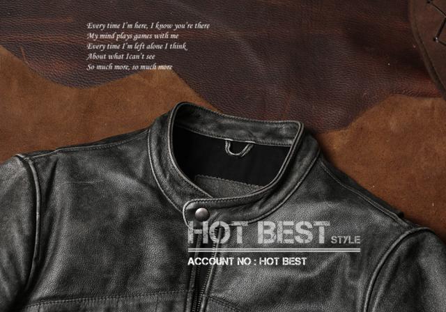 1.1mm 復刻30年代スタイル シングルライダース メンズ 革ジャン デザイナーズ レザージャケット ウォッシュ加工 ヴィンテージ 牛革