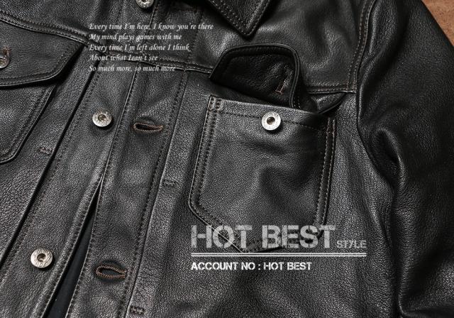 ファーストタイプ Gジャン メンズ ライダース レザージャケット ゴートスキン 山羊革 ファーストタイプ Gジャン メンズ ライダース レザージャケット ゴート