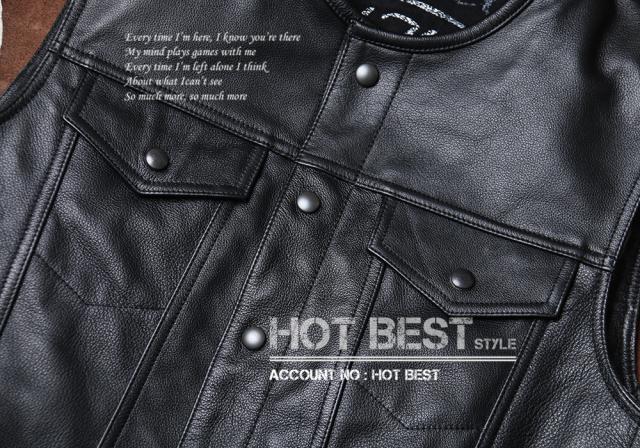 1.0mm カウハイド 本革 メンズ レザーベスト 本革ベスト 皮ベスト ジレ レザージャケット 牛革