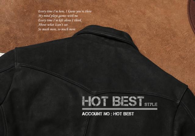 1.2mm カウスエード 復刻30年代スタイル シングルライダース メンズ 革ジャン レザージャケット ウォッシュ加工 ヴィンテージ 牛革