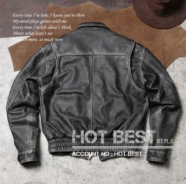 1.1mm カウハイド USAAF TYPE MA-1 フライトジャケット ボマーボンバー レザー ウォッシュ加工 ヴィンテージ 牛革