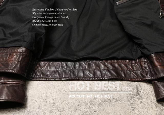 1.1mm 茶芯カウハイド 30年代 トラッカースタイル メンズ 革ジャン シングルライダース レザージャケット 牛革