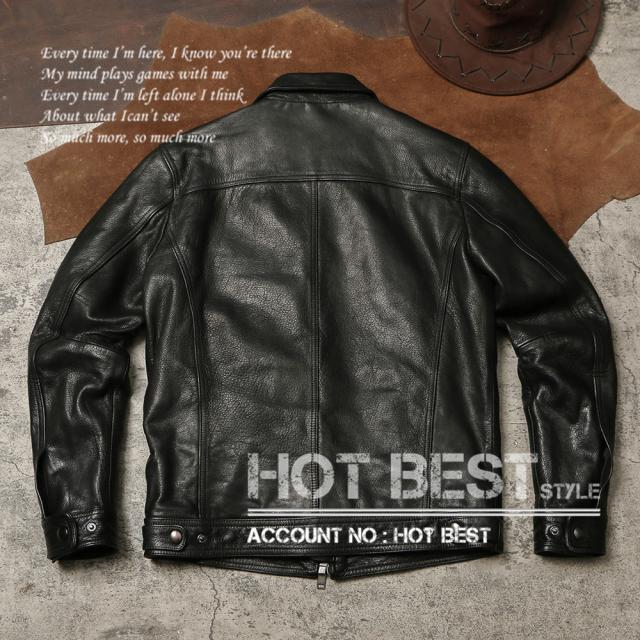 0.8mm ゴートスキン 襟付き スポーツジャケット メンズ 革ジャン ボマーボンバー ライダース イタリアンレザー ヤギ 山羊革