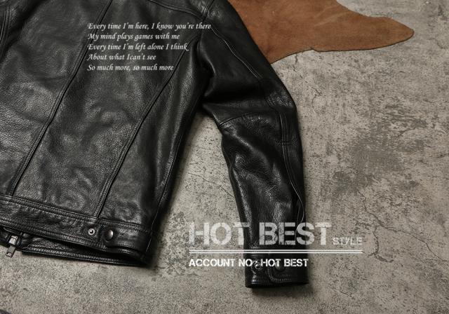 0.8mm ゴートスキン 襟付き スポーツジャケット メンズ 革ジャン ボマーボンバー ライダース イタリアンレザー ヤギ 山羊革