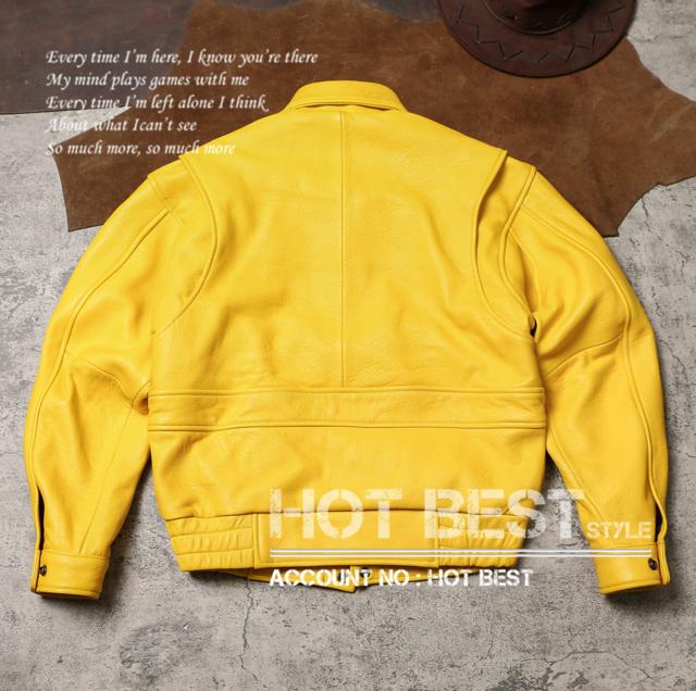 1.0mm ゴートスキン  復刻30年代スタイル レトロ シングルライダース ゆったりめ メンズ 革ジャン レザージャケット 染料仕上げ ヤギ 山羊革