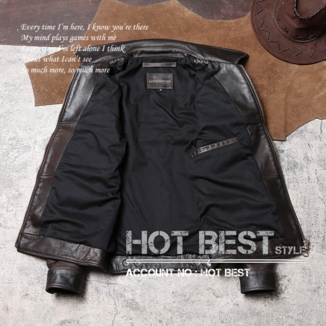 1.2mm カウハイド 30年代スタイル シングルライダース メンズ 革ジャン レザージャケット 染料仕上げ 牛革