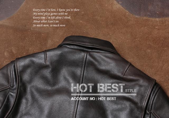 1.2mm カウハイド 30年代スタイル シングルライダース メンズ 革ジャン レザージャケット 染料仕上げ 牛革